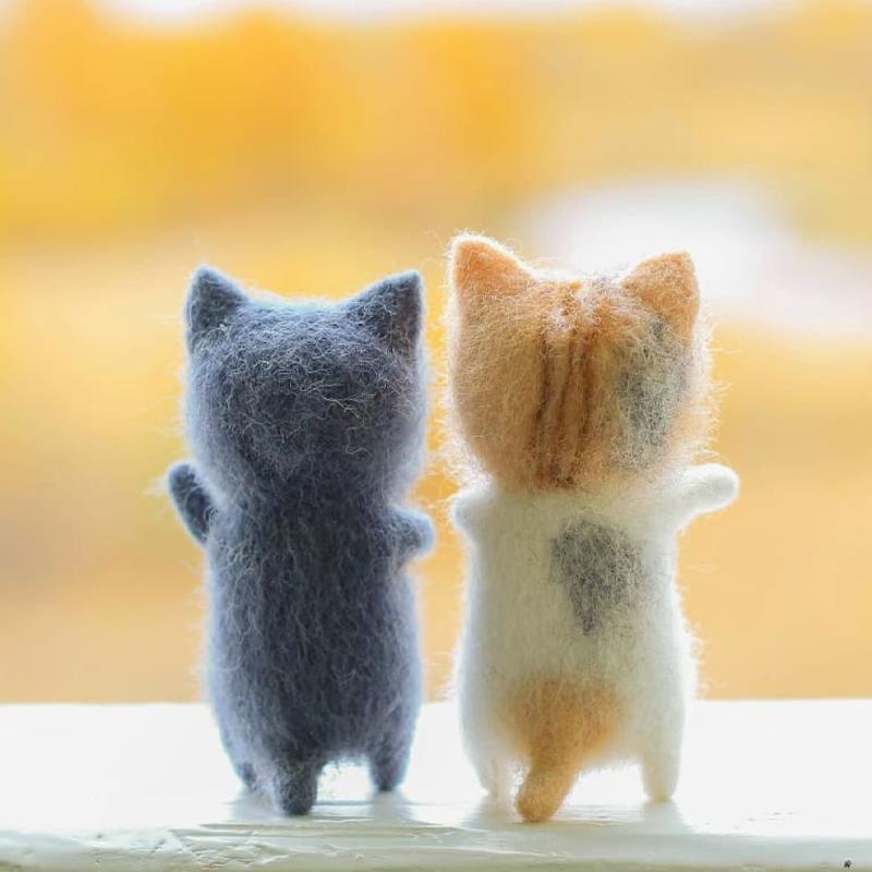 Skorter | DIY Cat Wool Felt Gift for Cat Lovers