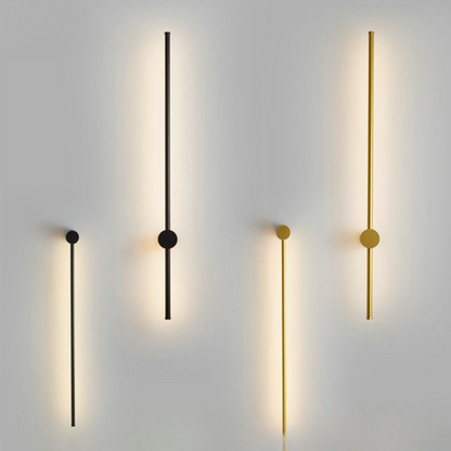 Skorter | NordicRod – Minimalist Wall Lamp with Plug for Chic Interiors