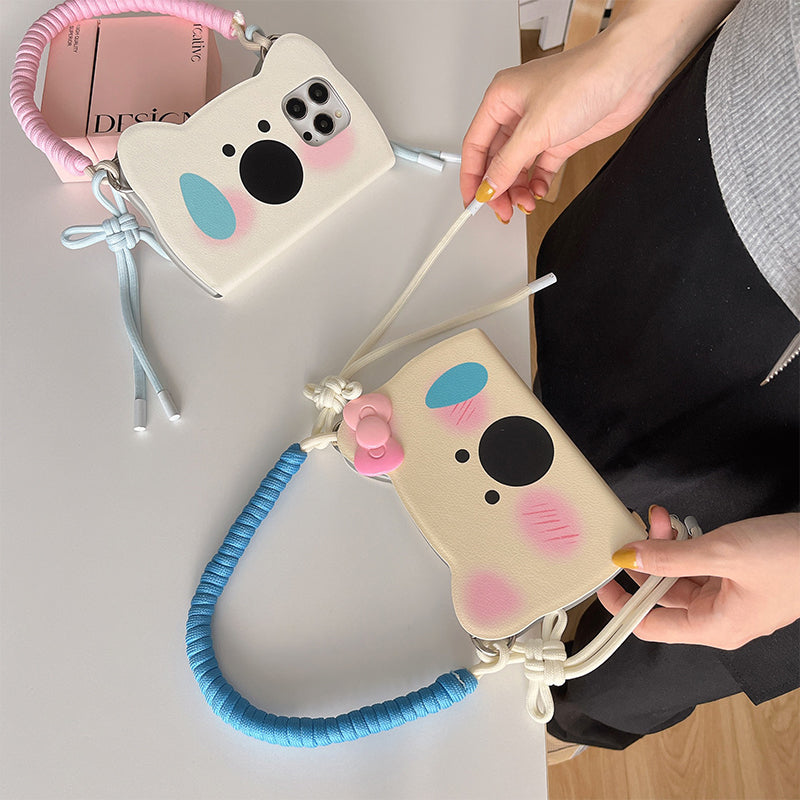 Skorter | Insta-Style Cartoon Westie Flip-Phone Case