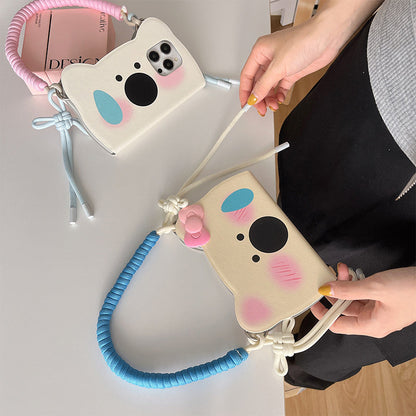 Skorter | Insta-Style Cartoon Westie Flip-Phone Case