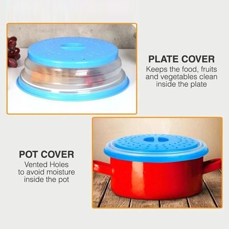 skorter | Collapsible Microwave Plate Cover