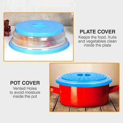 skorter | Collapsible Microwave Plate Cover