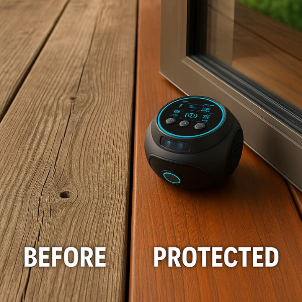 Skorter | Plug-In Ultrasonic Rat Repellent | Chemical-Free. Silent & Covers Up to 3200 sq. ft. for Indoor and Outdoor Use