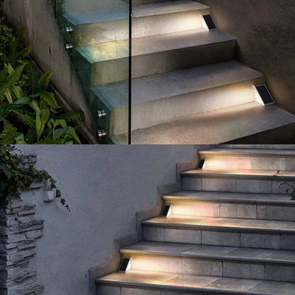 Skorter | Outdoor Solar Stair Lights | Weatherproof, Automatic & Eco-Friendly Lighting for Safe Outdoor Spaces