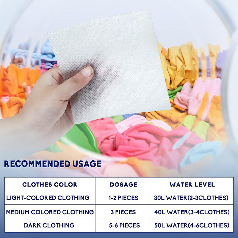 skorter | Color Keeper Sheets Color Absorbing Cloth Sheets, 30 pcs.
