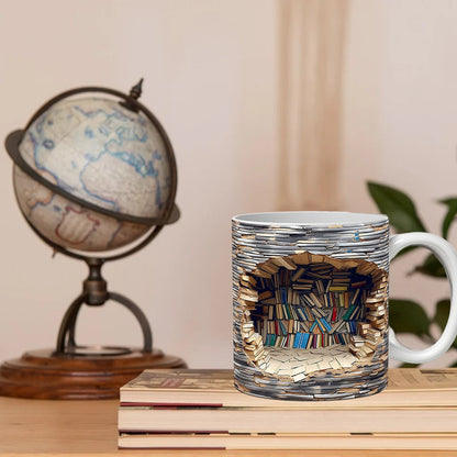 Skorter | 3D Bookshelf Mug
