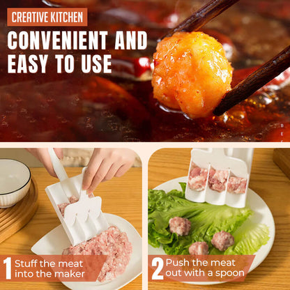 skorter | Creative Kitchen Triple Meatball Maker