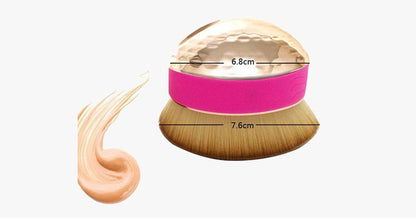 Skorter | Easy-to-use Palm Oval Brush for perfect blending of makeup