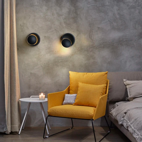 Skorter | ZenLight Wall Lamp – Minimalist Rotatable Wall Lighting in Japanese Design