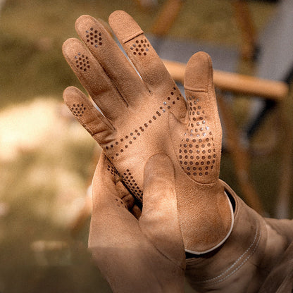 Skorter | Cold-resistant suede gloves