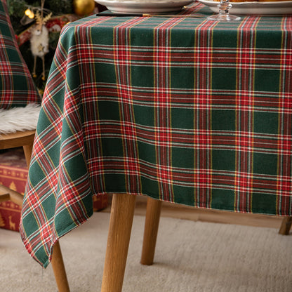 Skorter | Christmas Party Traditional Scottish Check Pattern Tablecloth