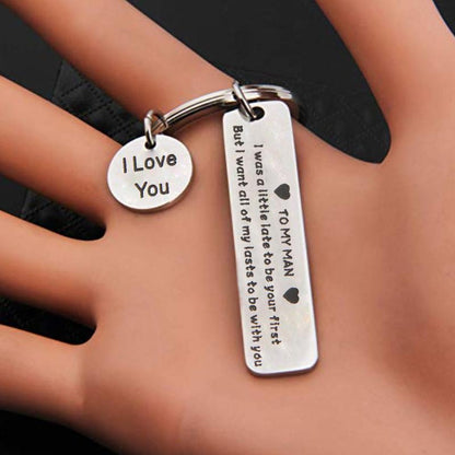 Skorter | "For my husband I love you" keychain