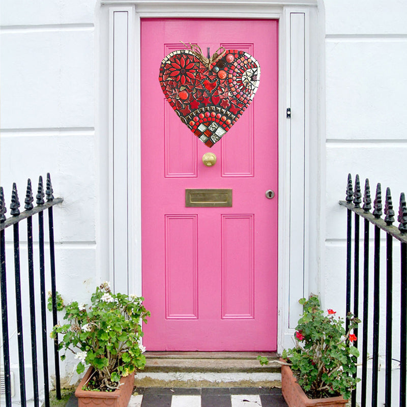 Skorter | Large Garden Mosaic Heart Decoration