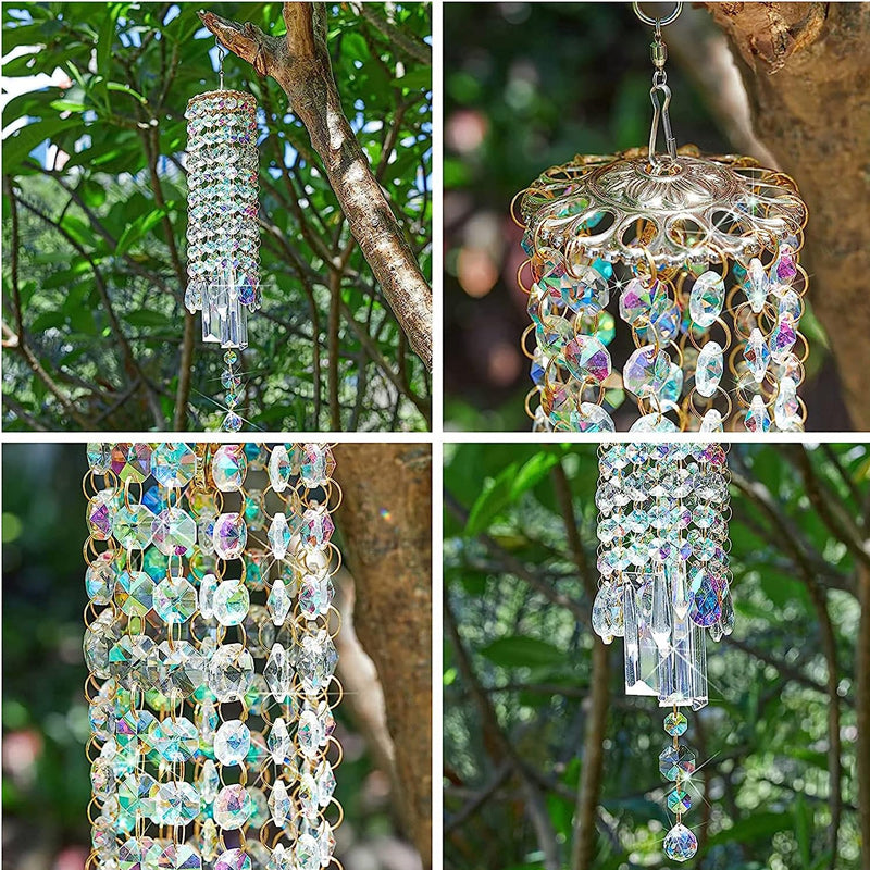 skorter | Aurora Crystal Glass Wind Chime