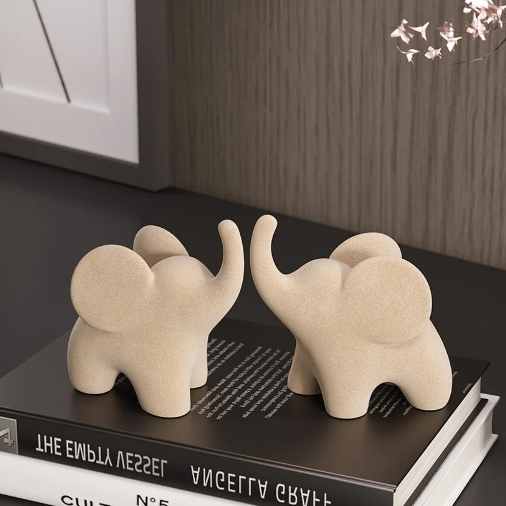 Skorter | Eclectic Elephant Resin Figurines