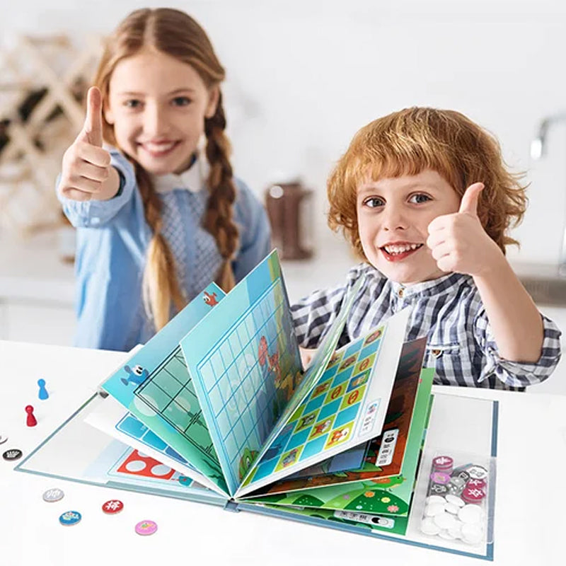 Skorter | 15-in-1 Multifunctional Book Style Portable Chess Set