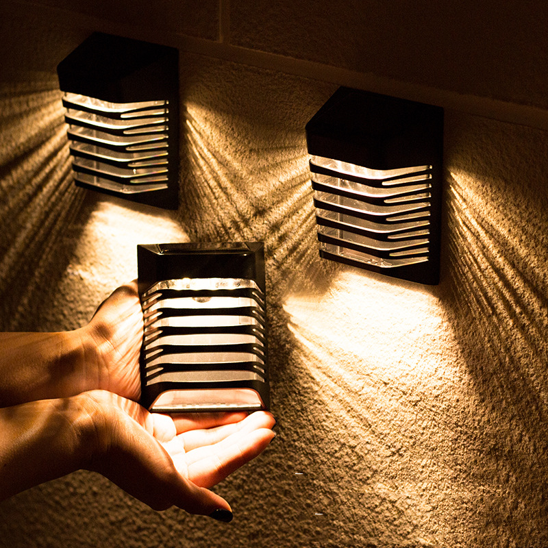 Skorter | Solar LED Garden Wall Light – Solar-powered outdoor lighting for patio and garden