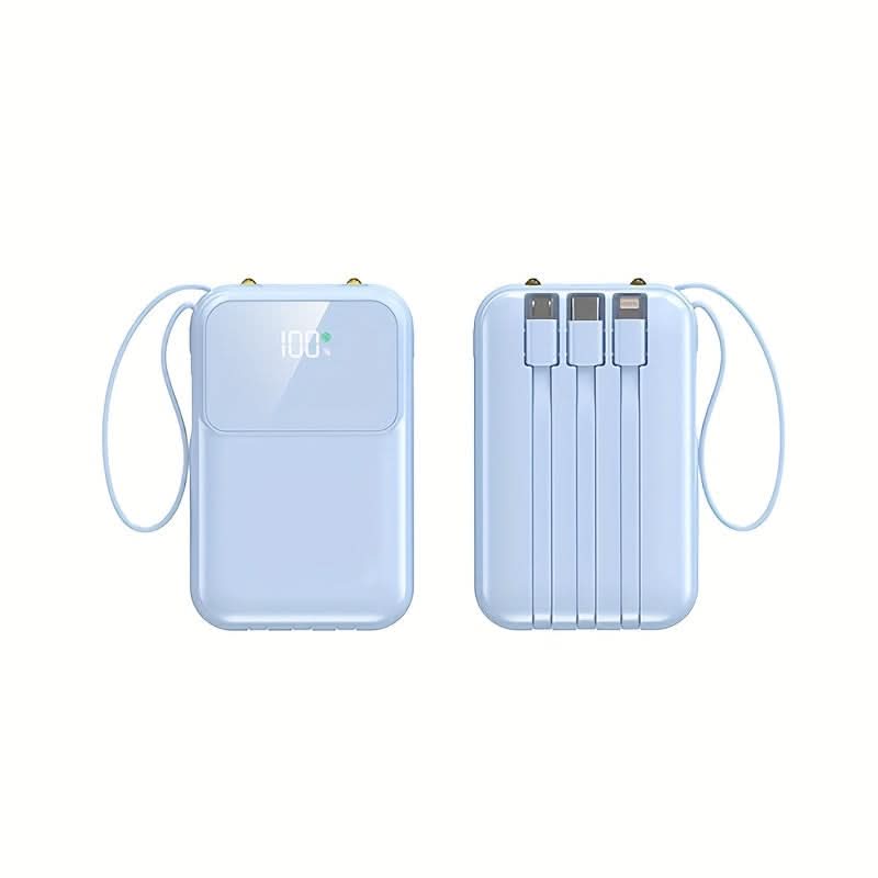 Skorter | 10000mAh Portable Power Bank with Cables