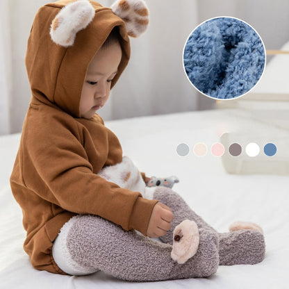 Skorter | A Pair of Baby Cute Coral Fleece Socks