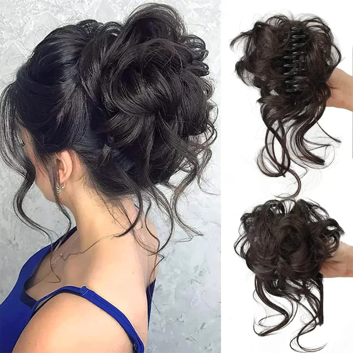 Skorter | CurlyBun: Instant Curled Bun Hair Clip