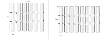 Skorter | Flexible Flower Vases with Hinges | Modern Glass Tube Vase
