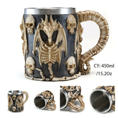 Skorter | Fantasy Adventure Resin / Stainless Steel Mug