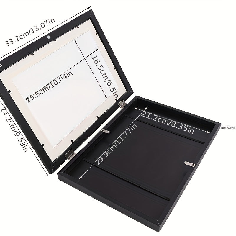 Skorter | 2 pcs Art Frame - Replaceable Frames with or without Mat, Magnetic Photo Frames for Art Projects