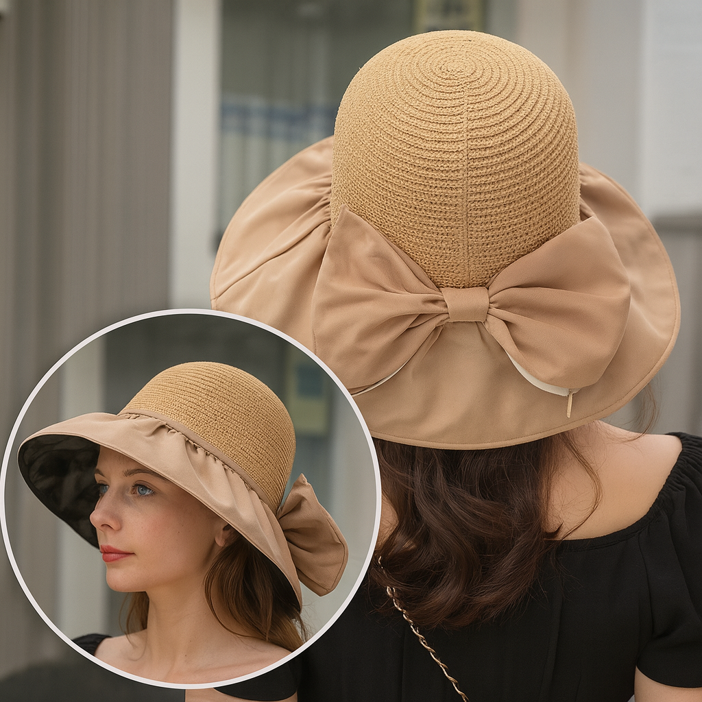 Skorter | Elegant sun hat for stylish UV protection brim for UV sun protection