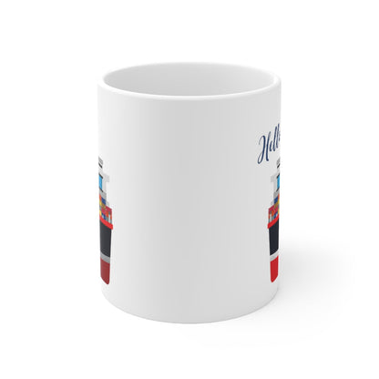 Skorter | Cargo Ship Ceramic Mug 11oz