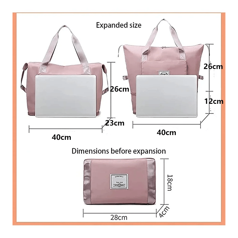 Skorter | Collapsible Waterproof Large Capacity Travel Handbag