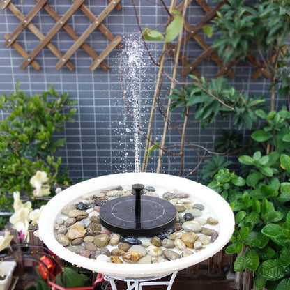 Skorter | SolarSpring Vital Solar Fountain | Floating Pond Pump | Garden Decoration | Solar Water Feature for Outdoors