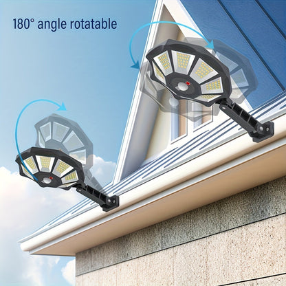 Skorter | SolarSecure - 168 LED Gate Lighting with Motion Sensor and Remote Control