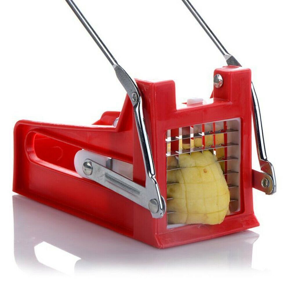 Skorter | Potato Slicer French Fries Slicer Chip Maker Cutter Chopper with 2 Blades -
