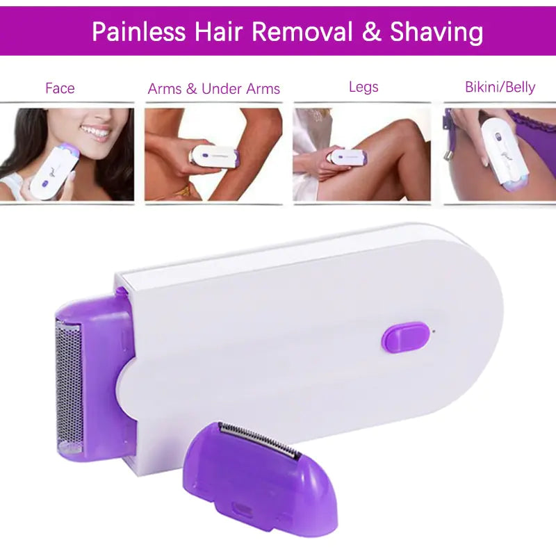 Skorter | Annoying unwanted body hair! Well, here is the answer. The pain-free hair removal laser kit