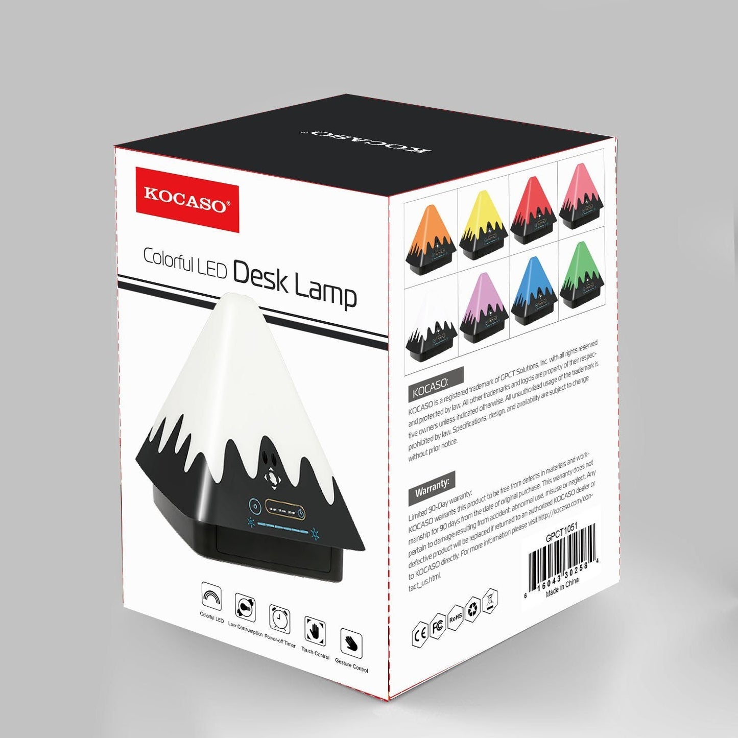 Skorter | 8-color touch control night light