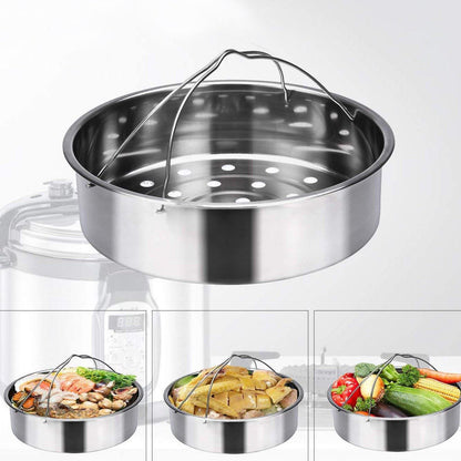 Skorter | 8-Pack: Steamer Basket Egg Steaming Rack Camping Cooking Set