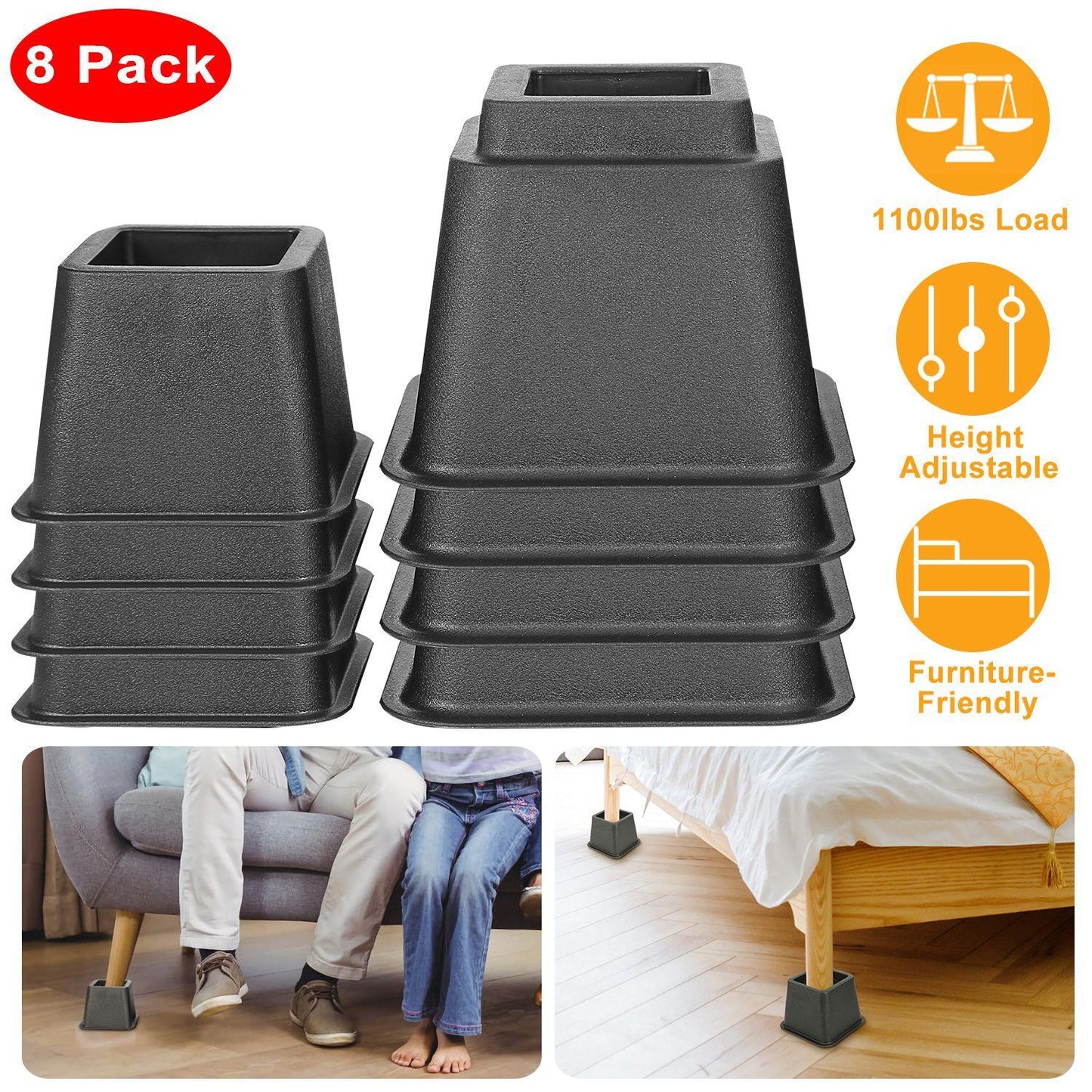 Skorter | 8-piece: Furniture lifters