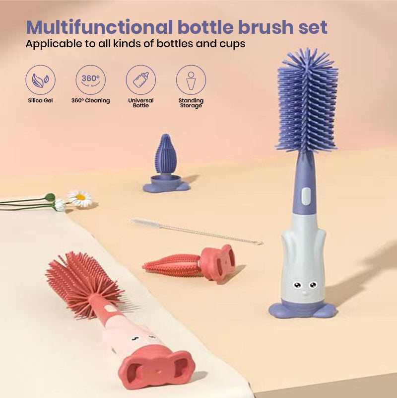 Skorter | Food-safe bottle cleaning brush for babies