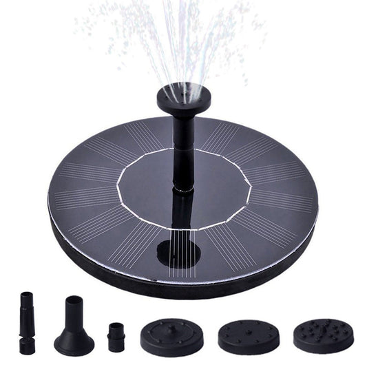 skorter | Solar fountain pump circular garden solar-powered water pump