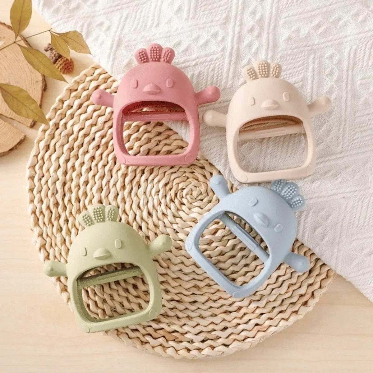 Skorter | Baby Teether Chick Gloves