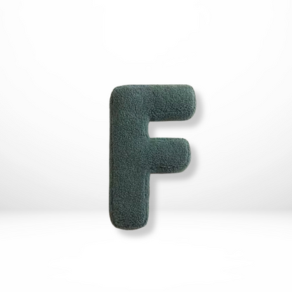 Skorter | Alphabet Cushion Velura – Soft Velvet Decorative Cushion in Every Letter of the Alphabet