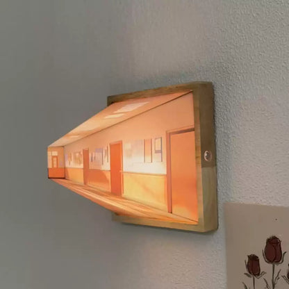 Skorter | 3D Glasses-Free Gallery Optical Illusion Wall Lamp & Night Light