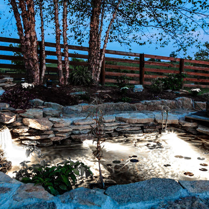 Skorter | Crepow Cold White LED Pond Light, Waterproof Submersible Spotlight for Garden & Aquarium (3-Pack)