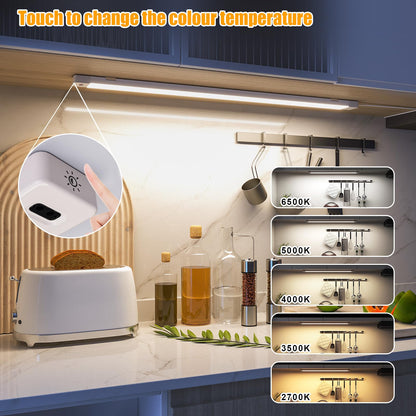 Skorter | Myplus 16" LED Under Bench Light, Motion Sensor, 450 Lumen, 5 Color Options, 2-Pack