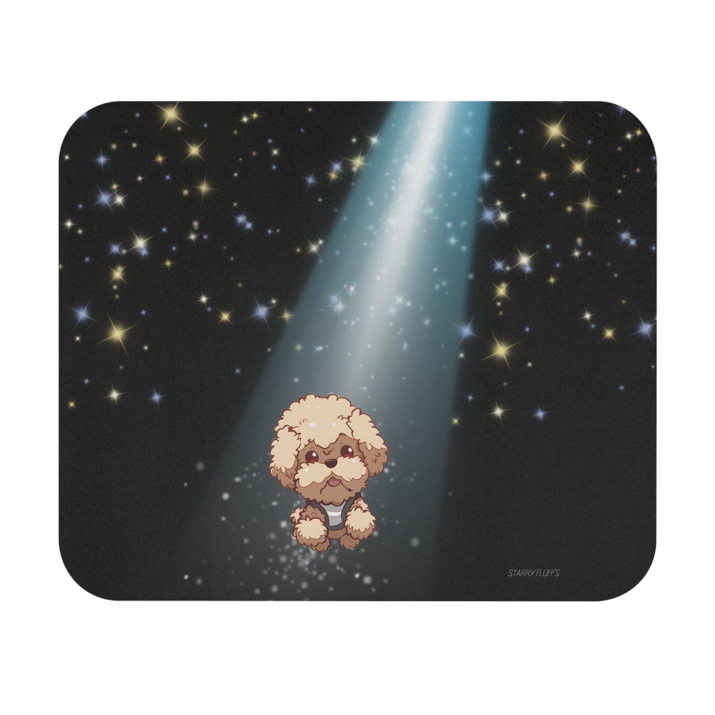 Skorter | Fluff's - Pookie the Poodle Beaming Mouse Pad