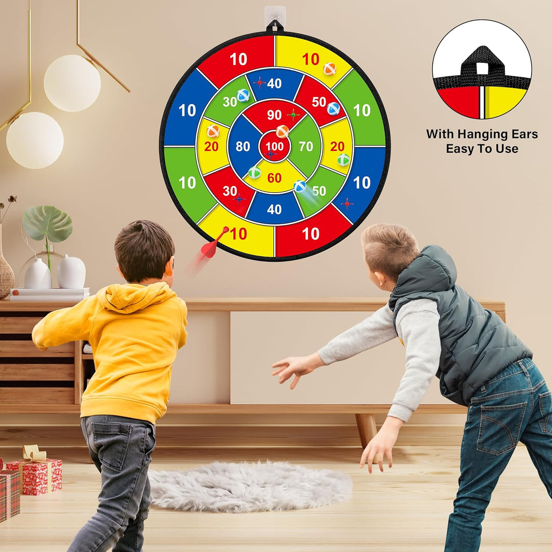 Skorter | Large double-sided dartboard for kids – Play, learn and relax
