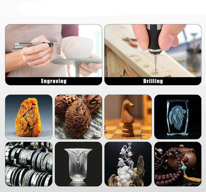 Skorter | Cordless Engraving Pen – Perfect for 50+ Surfaces & DIY Projects