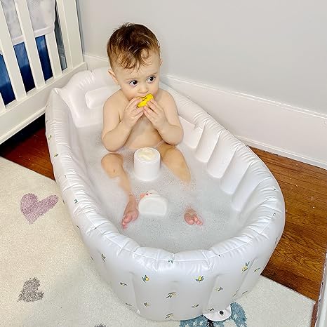 Skorter | Baby Bath Pro - Portable - Inflatable - Ultimate Bathing Joy