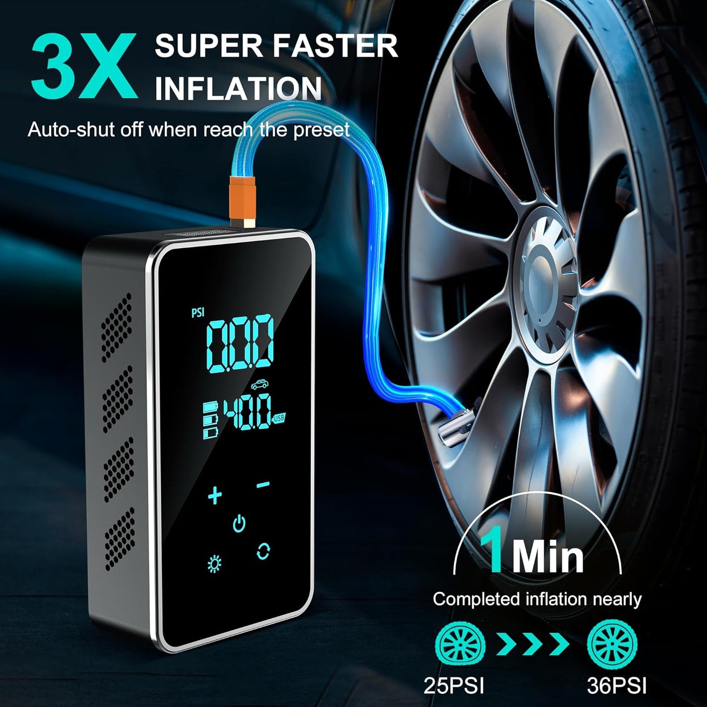 Skorter | Airvantage Pro Portable Tire Inflator