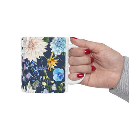 Skorter | Floral Coffee Tea Mug